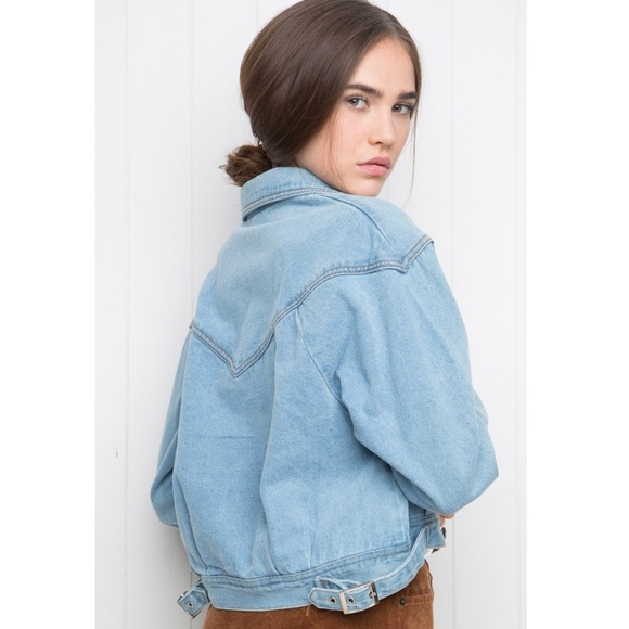 Brandy Melville Jackets & Blazers - ✨ Brandy Melville Isabella Denim Jacket ✨